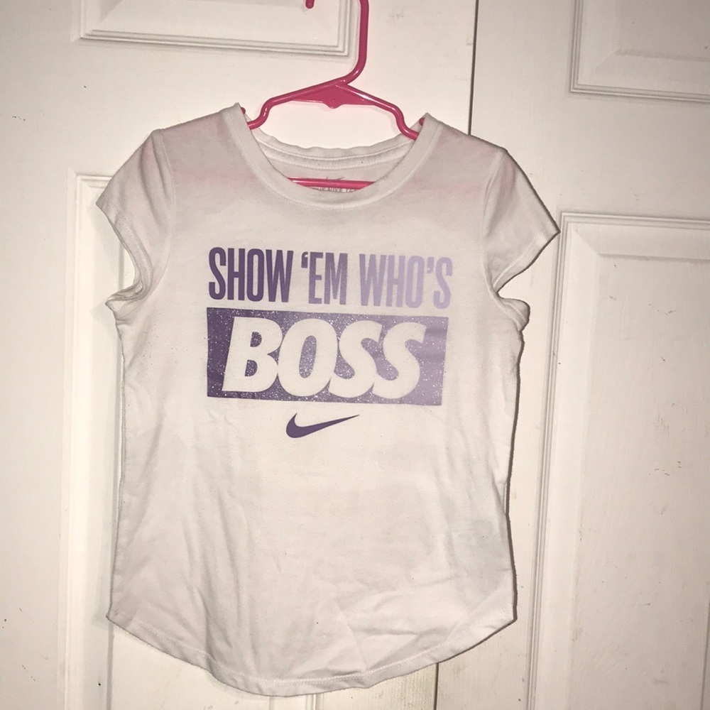 Girl’s Sparkle Nike Tee